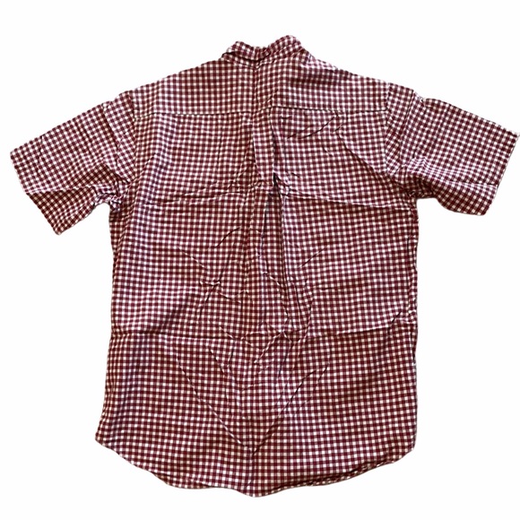 Tommy Hilfiger Button Down Short Sleeve Shirt M - Picture 3 of 6